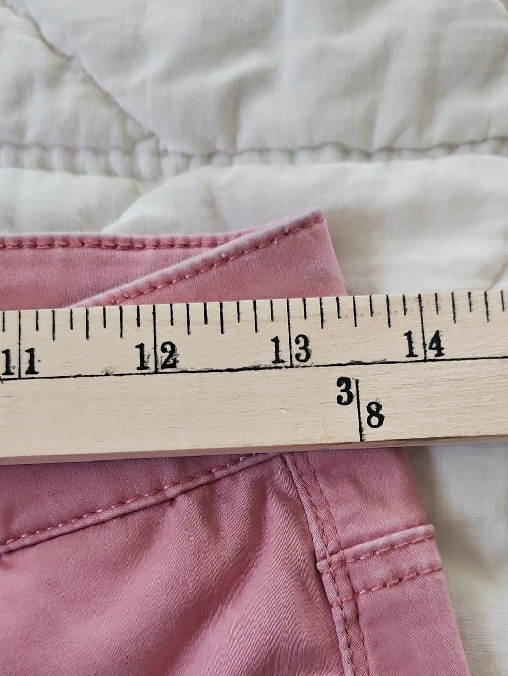Seven7 High Rise Skinny Fit- Dusty Rose - Size 4 - Picture 3 of 13